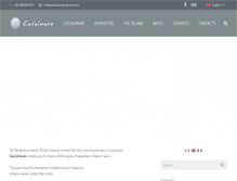 Tablet Screenshot of casalmarefavignana.com